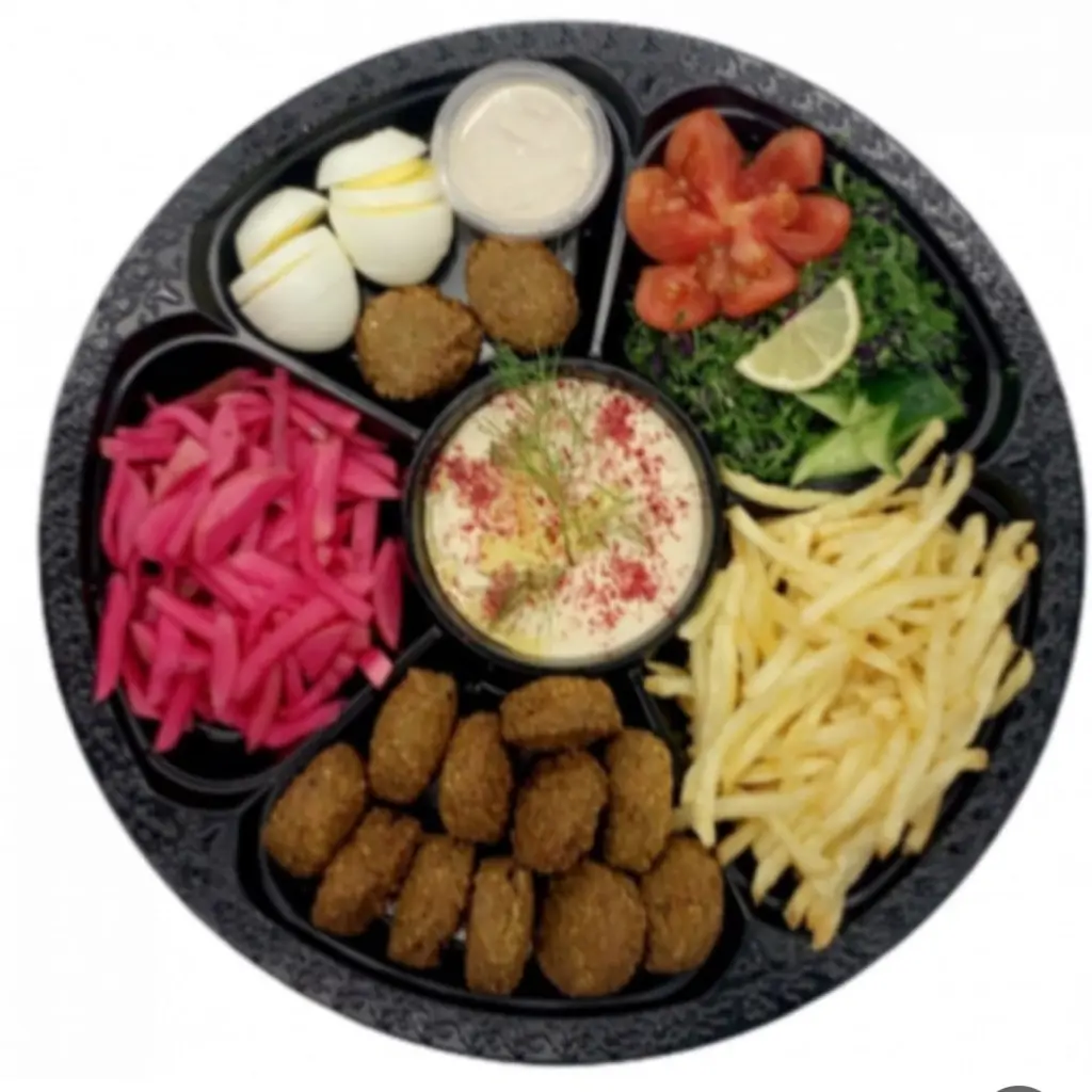 صحن فلافل
