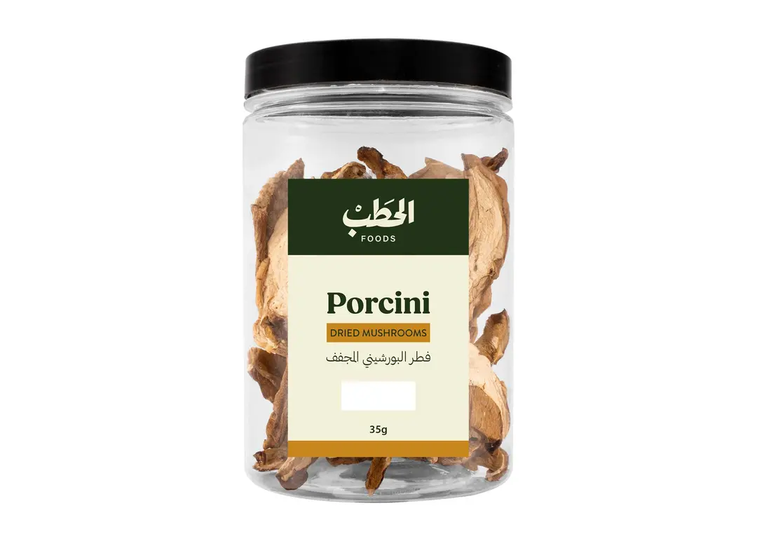 الحطب فطر بورشيني مجفف 35جم
