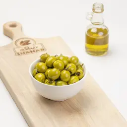 Olives Stuffed with Zaatar in Olive Oil