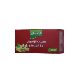 حبيبات الزنجبيل مع الجنسنج - كيس