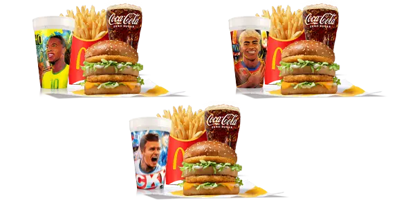 ثلاث وجبات كأس العالم من اختيارك