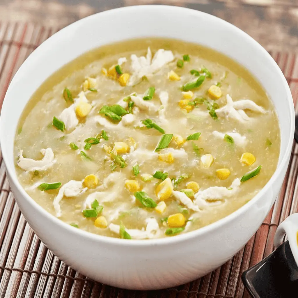 Sweet Corn Chicken Soup