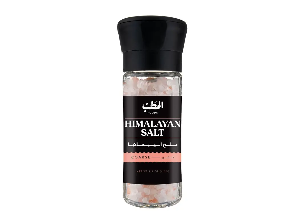 الحطب ملح هيمالايا خشن 110جم