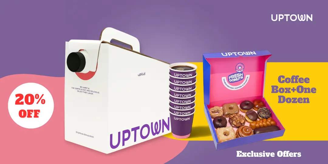 Dozen Assorted& 1.5L liter American Coffee Box