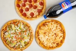 Game Night Pizzas For 3