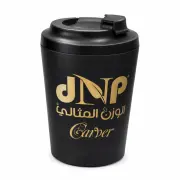 CARVER BLACK STAINLESS MUG 120Z