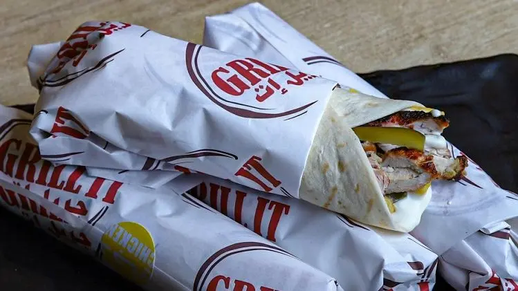 Charcoal Grill Chicken Shawarma