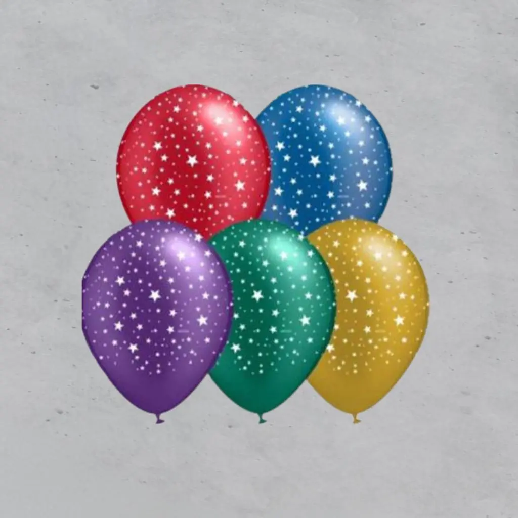 Latex Stars 1 Balloon