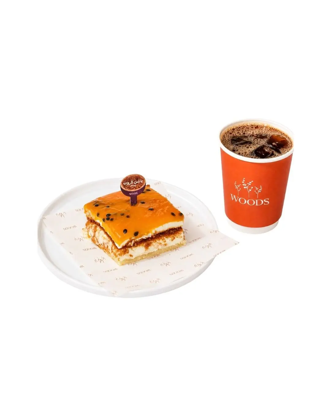 Passion Fruit Pudding with V60 Coffee