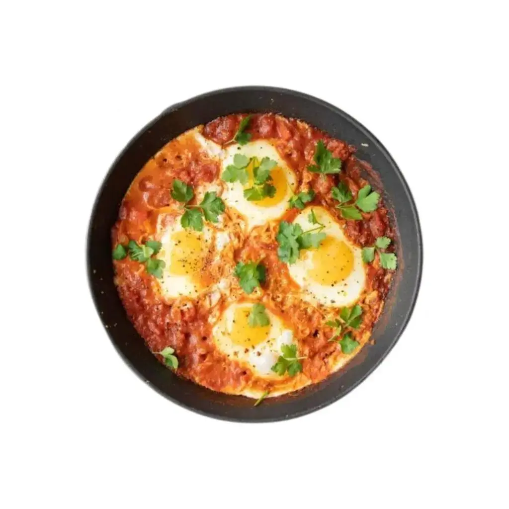 Beans with Eggs