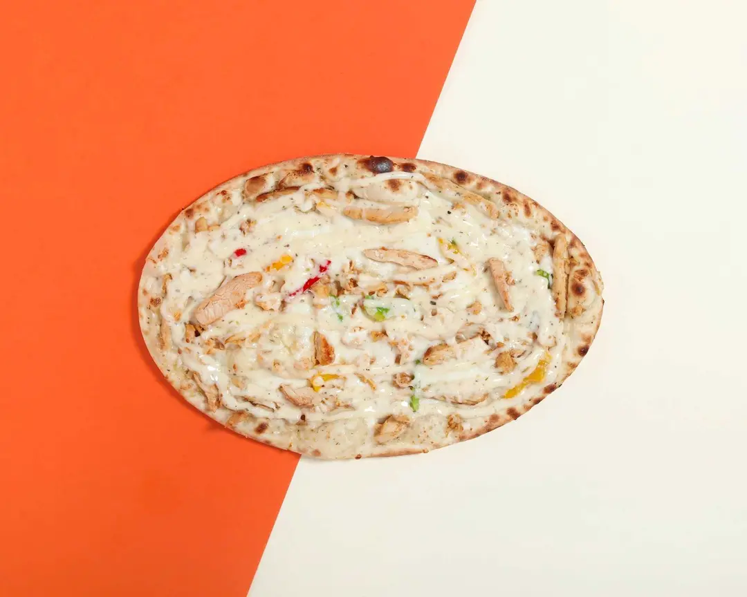 Chicken ranch pizza