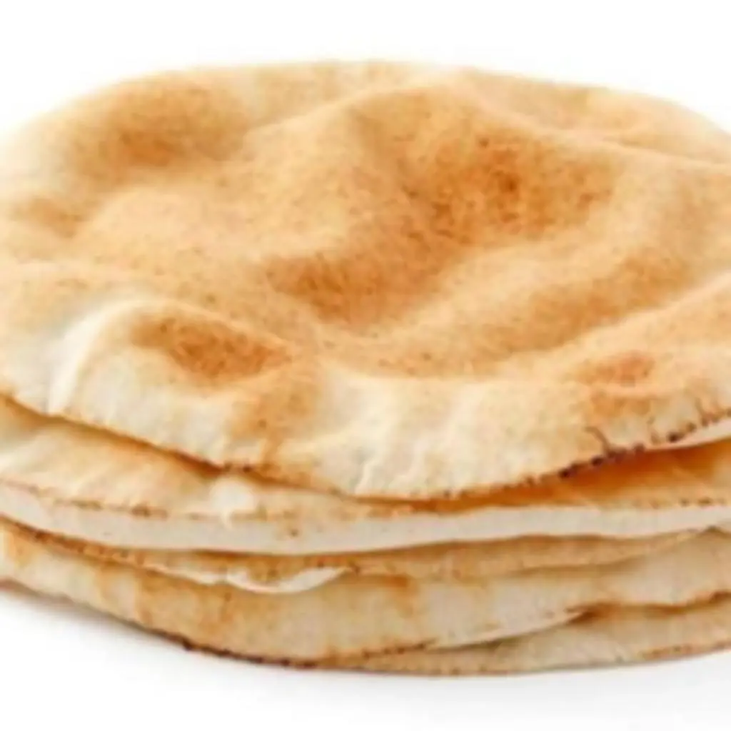 خبز شامي أبيض