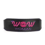 WOW WOMAN BELT BLACK LEATHER+PURPLE MARA+BAG XS-RZ
