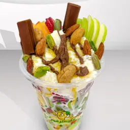 Royal Salad with Clotted Cream and Nuts Cup