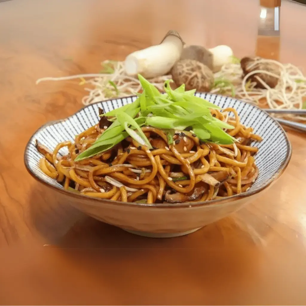Mushroom Noodles