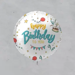 بالون عيد ميلاد سعيد - 4