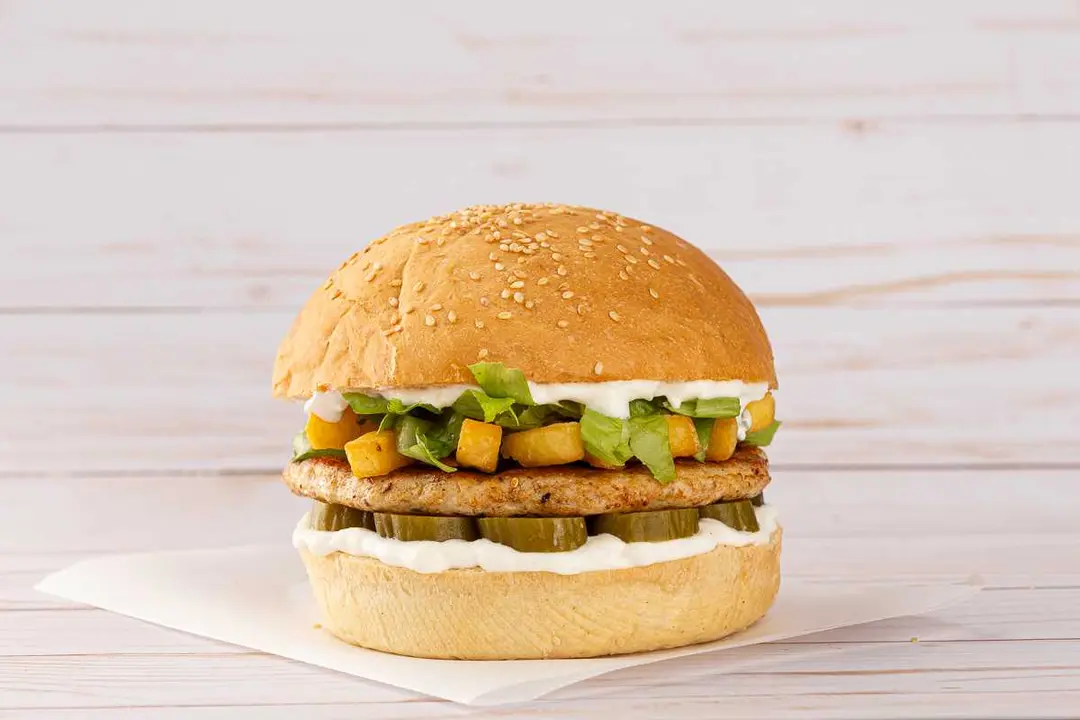 Lebanese Chicken Burger