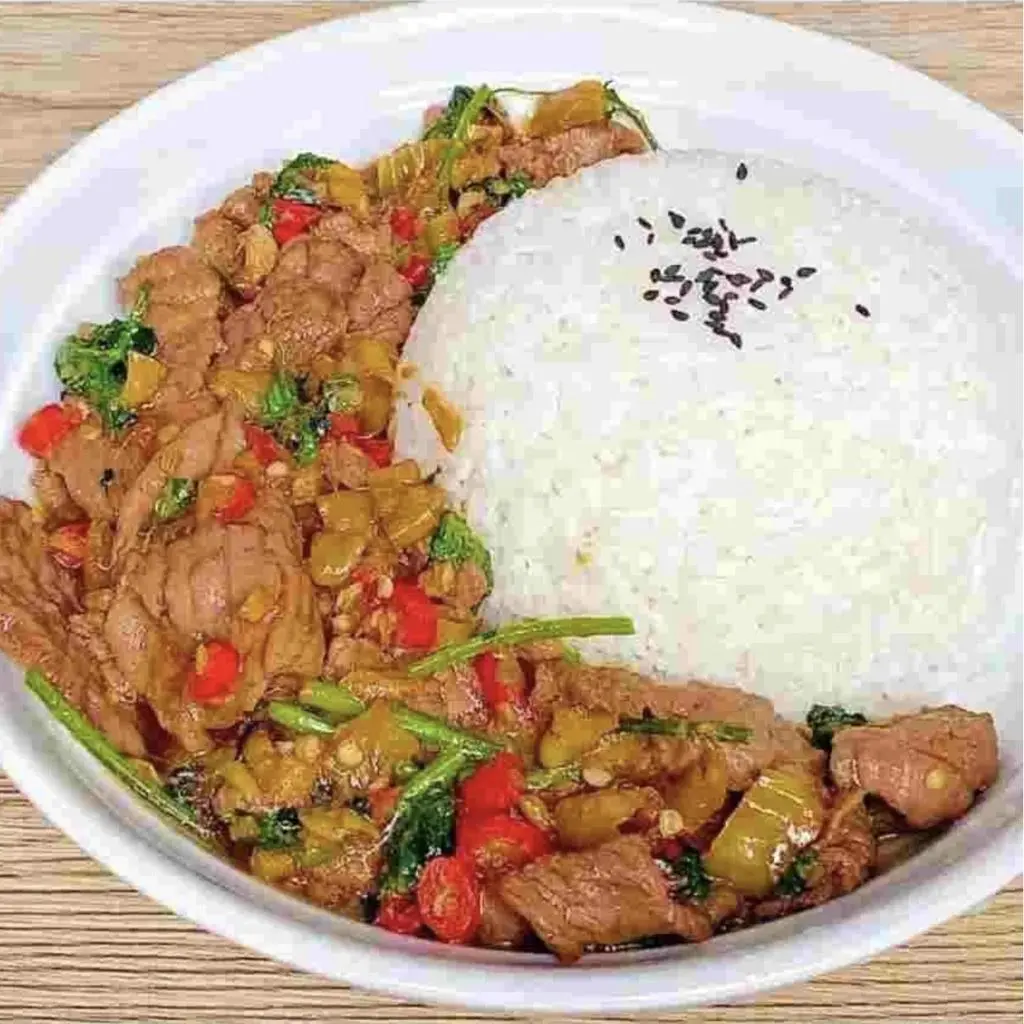 Fried Veal with Hot Pepper Meal
