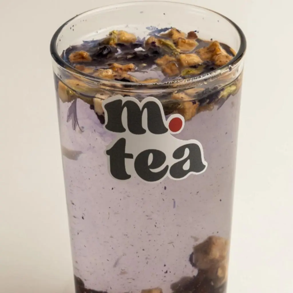 شاي أزرق توت