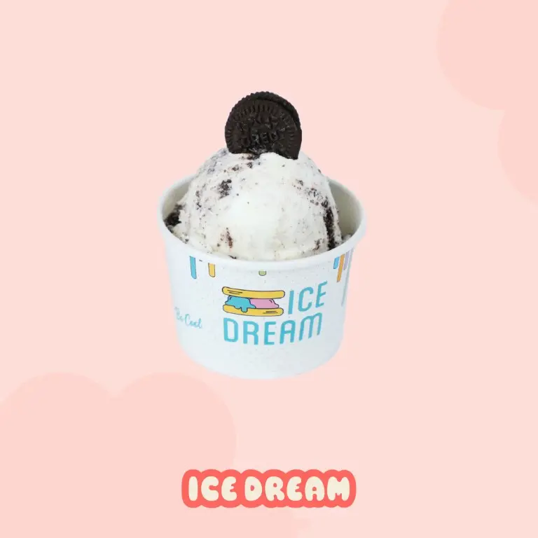 Scoop Oreo Ice Cream