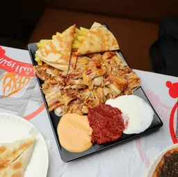 صحن شاورما دجاج