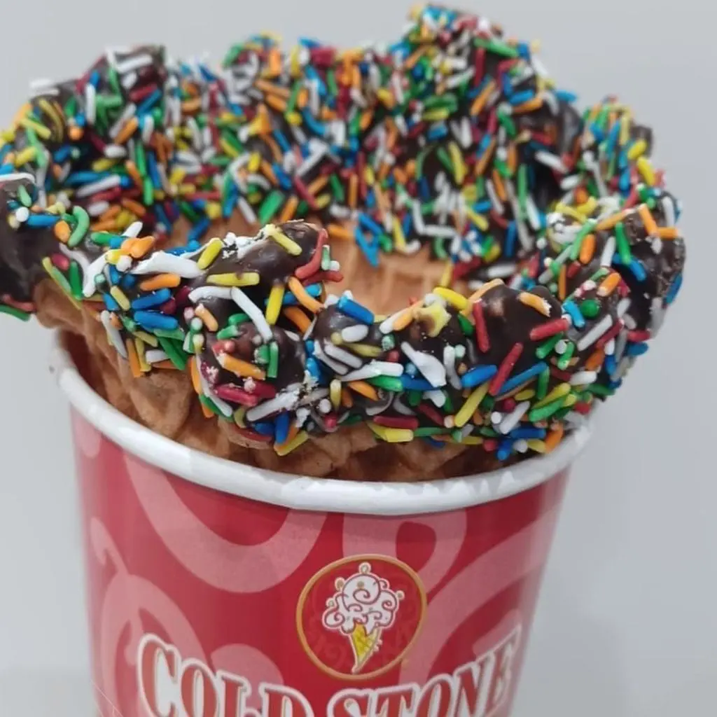 Sprinkle Waffle Bowl