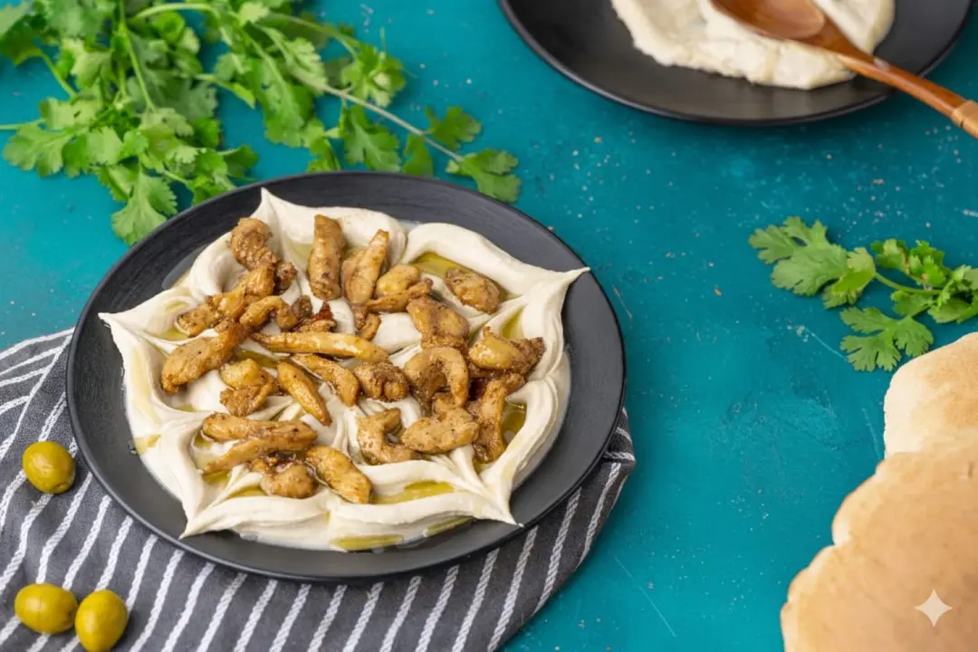 Hummus with Chicken