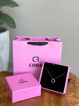 Coral brand silver chain A