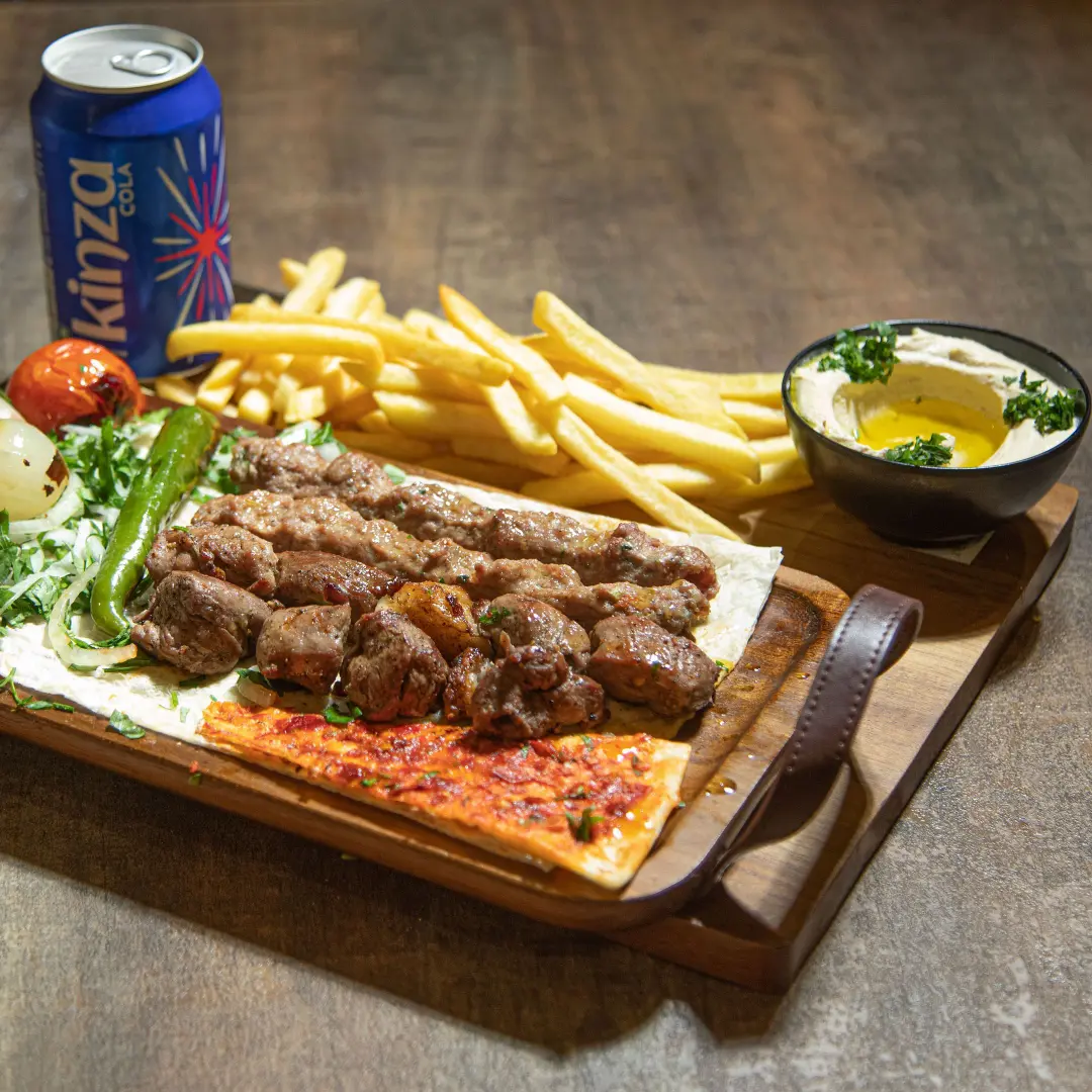 Mixed meat combo for one person