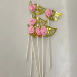 تغريسات عيد ميلاد طولية وردي