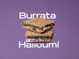 ساندوتش حلوم وبوراتا