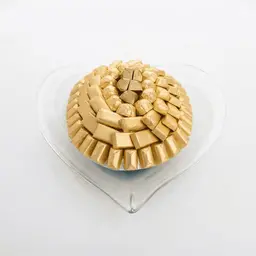 صينية زجاج بيضاوي W09