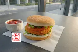 ميني برجر دجاج