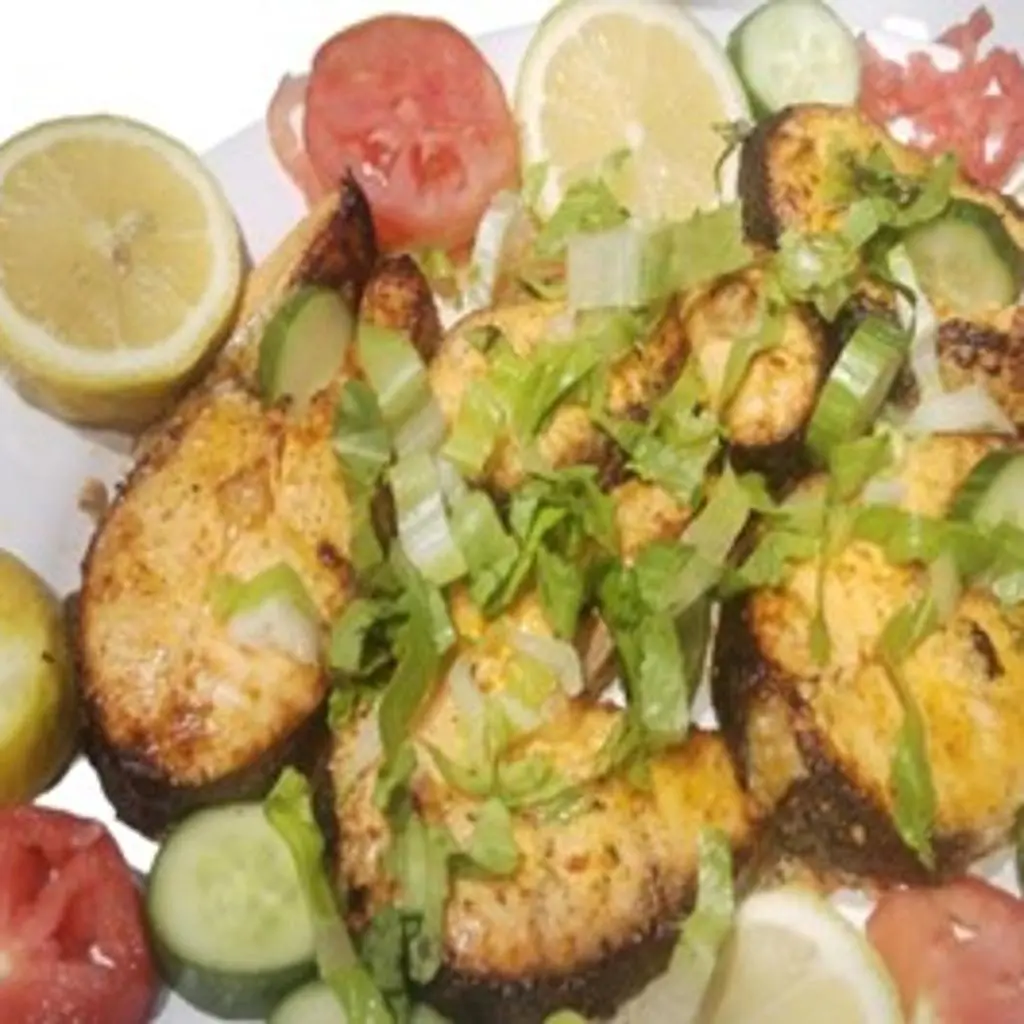 Grilled Salmon without Rice