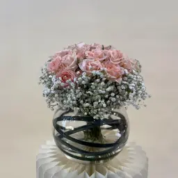 Pink Bloom Vase