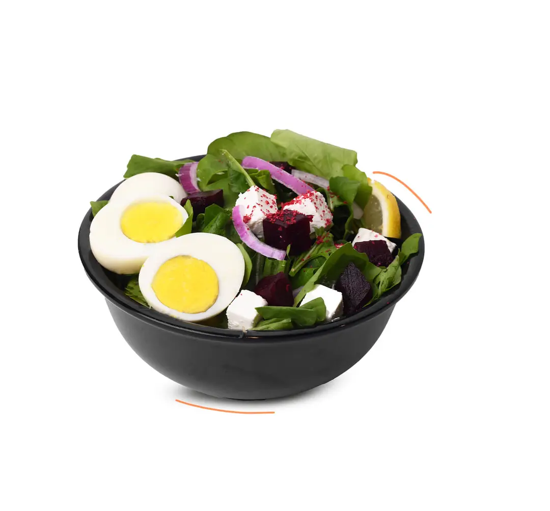 Keto Rocca Salad with Eggs