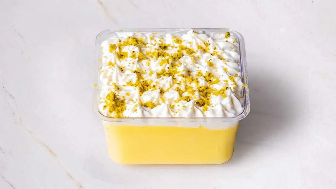 Saffron pudding