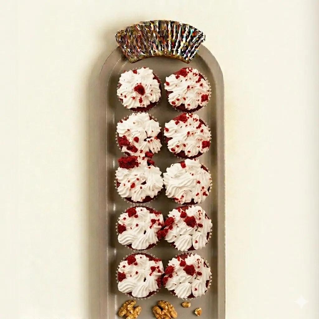 Red velvet mini cake box