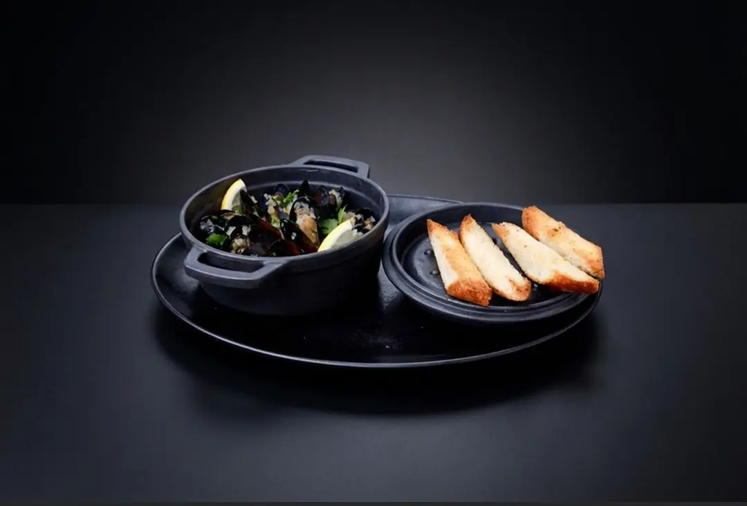 French mussel dish