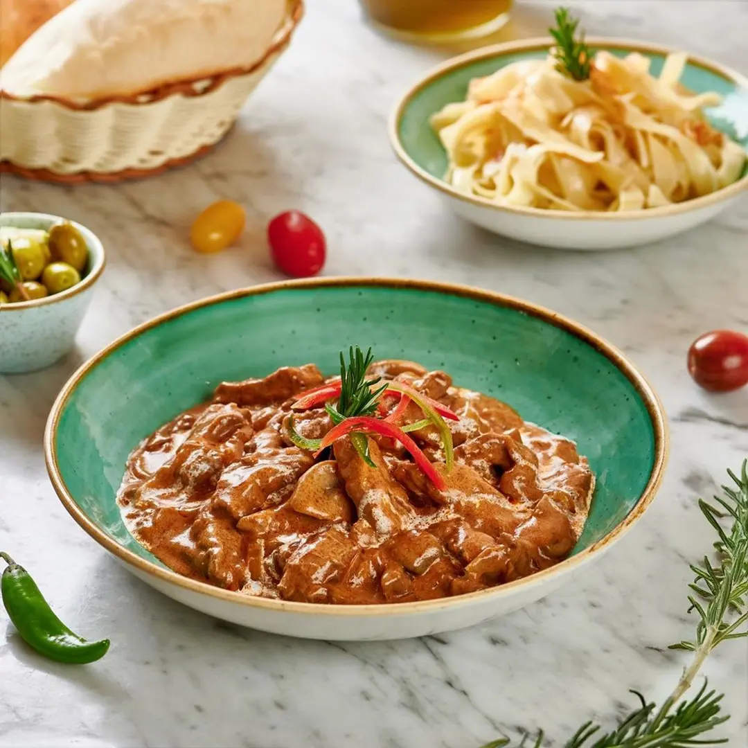 Beef Stroganoff