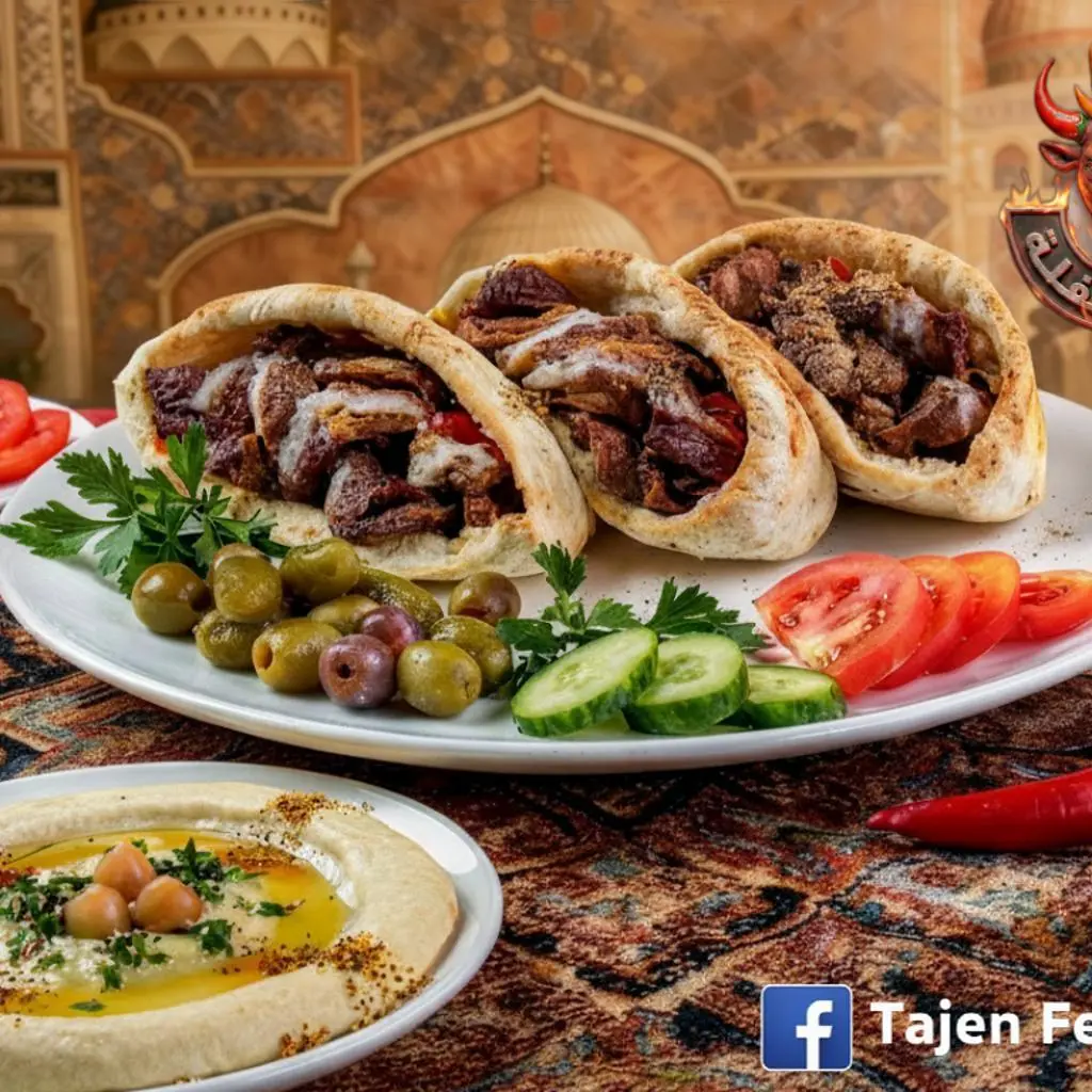ساندوتش لحمة راس بلدى 🌮