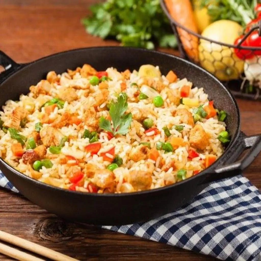 Fried Rice with Vegetables