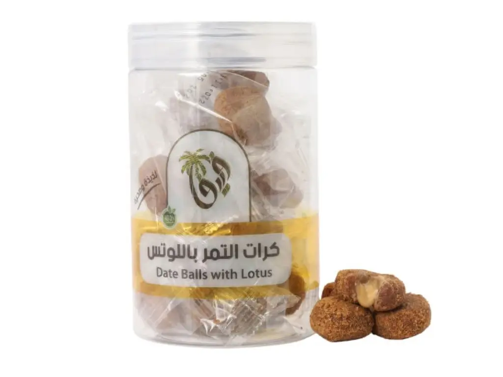 كرات التمر باللوتس وحشوة الطحينية فيفا 1 كجم