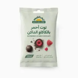 Natureland Raspberries in Dark Chocolate
