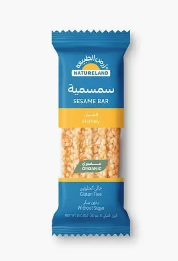 سمسمية بالعسل عضوي