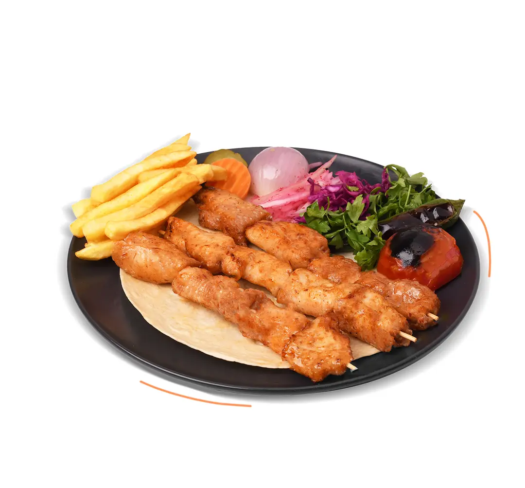 صحن فيليه مشوى