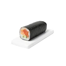 Spicy Salmon and Cucumber Roll