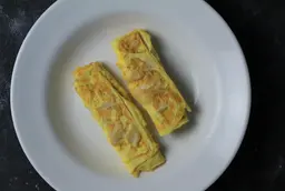 Mushroom eggs with cheese