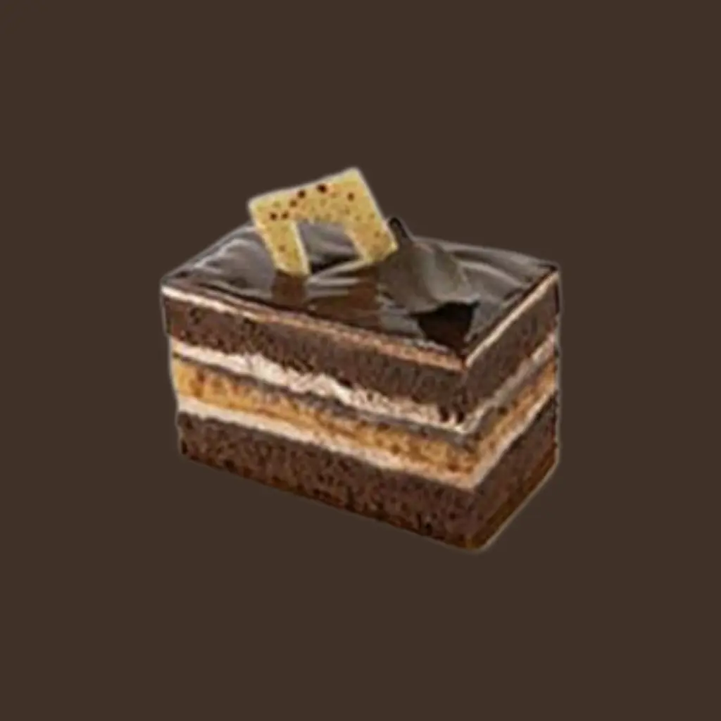 Rectangular Chocolate Gateau
