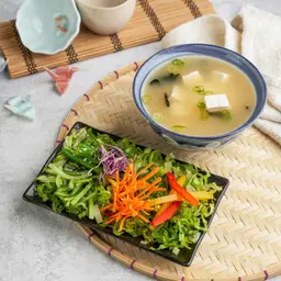 Miso Soup and Side Salad